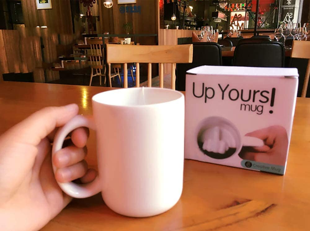 Middle Finger Ceramic Mug