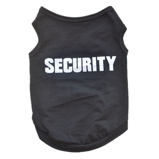 Security Cat Clothes