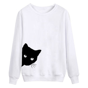 Black Cat Tshirt Women