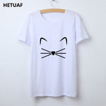 Cat Tshirt Women Cotton