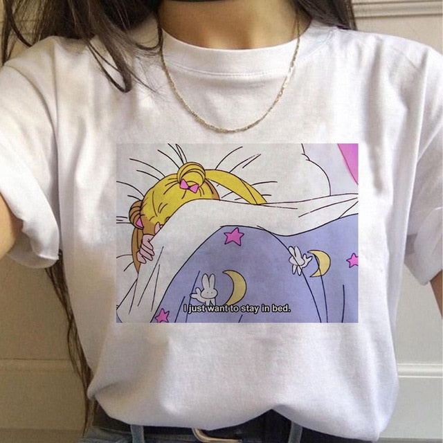 Sailor Moon T Shirt Cat