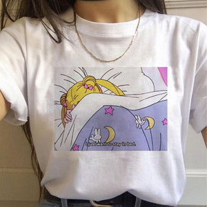 Sailor Moon T Shirt Cat