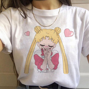 Sailor Moon T Shirt Cat