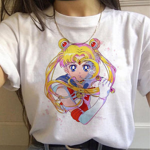 Sailor Moon T Shirt Cat