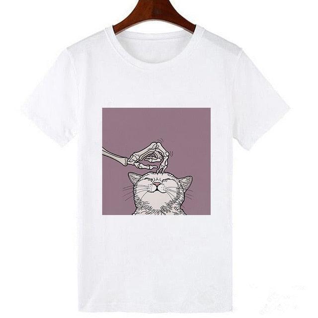 Showtly Meow Meow Kill Me T Shirt