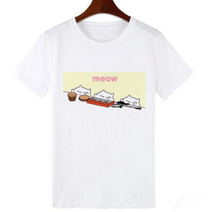 Showtly Meow Meow Kill Me T Shirt