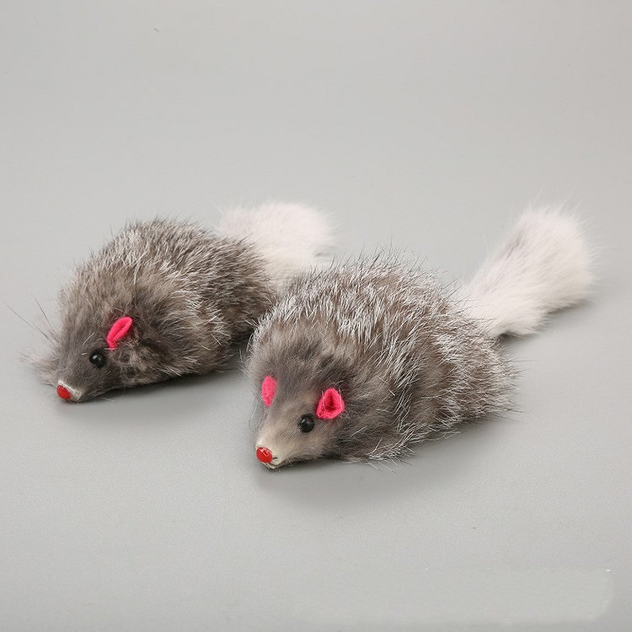 [SALE] Furry Rat Cat Toy