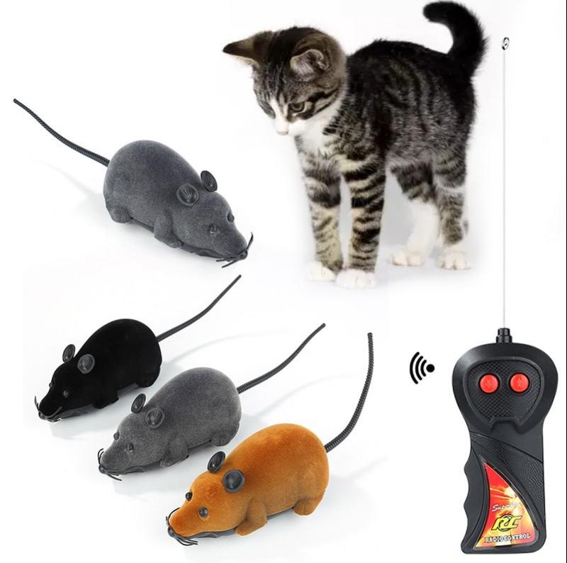 [SALE] Furry Rat Cat Toy